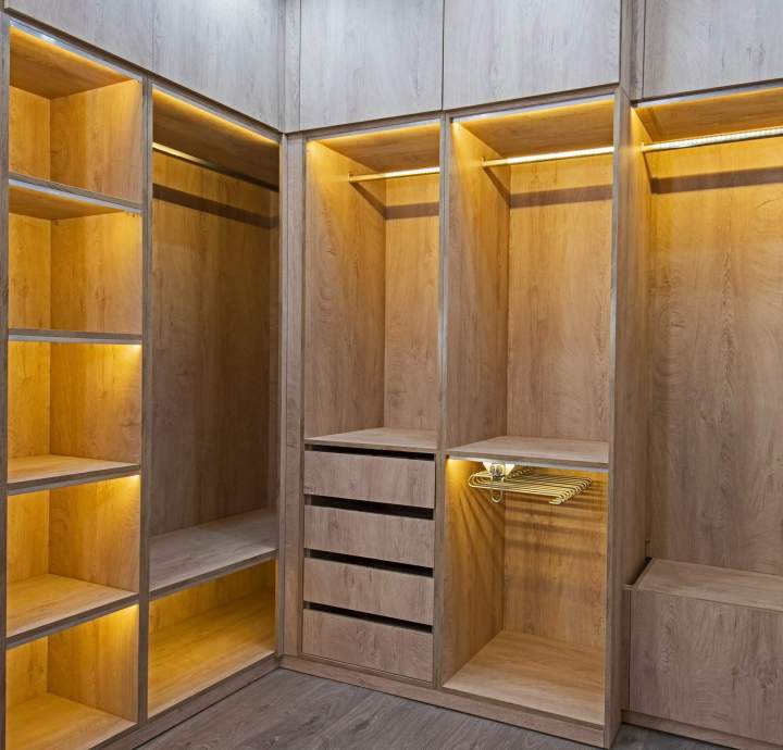 Conception et installation de dressings personnalisés Saint-Flour