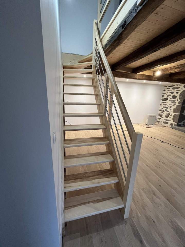 Installation escalier sur mesure Saint-Flour