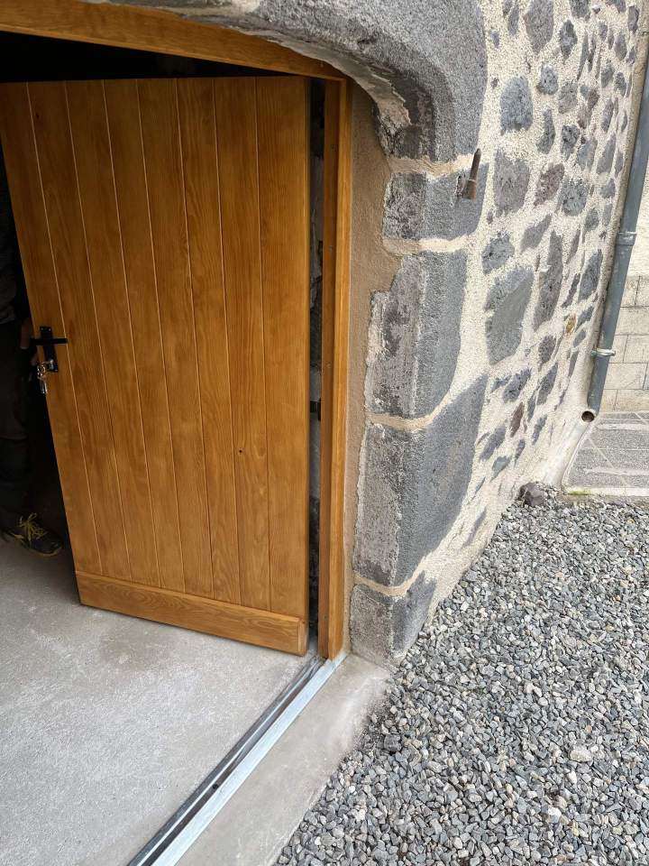Porte en bois Talizat (1)