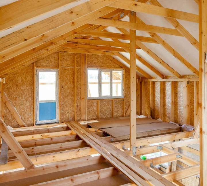 Installation de charpente bois Saint-Flour